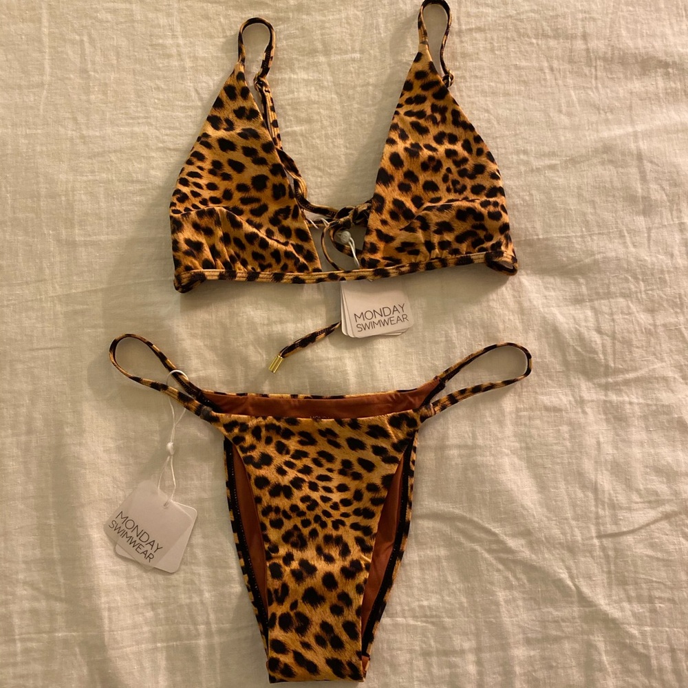 Monday Swimwear Barbados Leopard Bikini